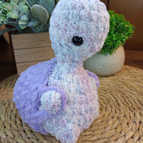 Tina the Turtle- "Cheeky" Handmade Crochet Plushie by Me - Picture 3 of 5